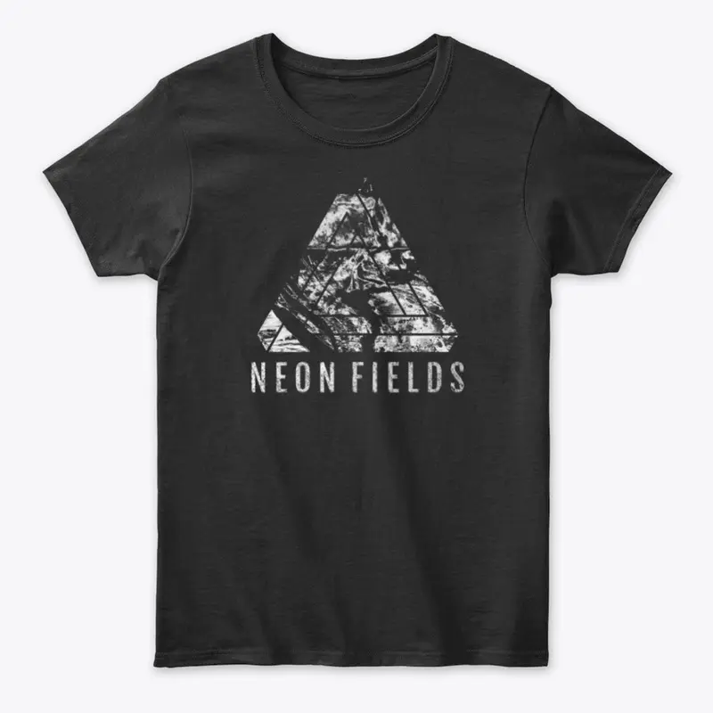 Neon Fields Mono Distressed